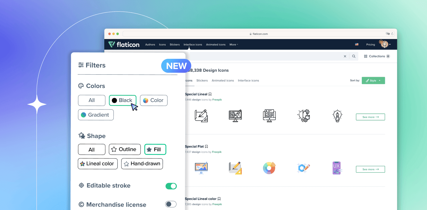 Filters redesign
